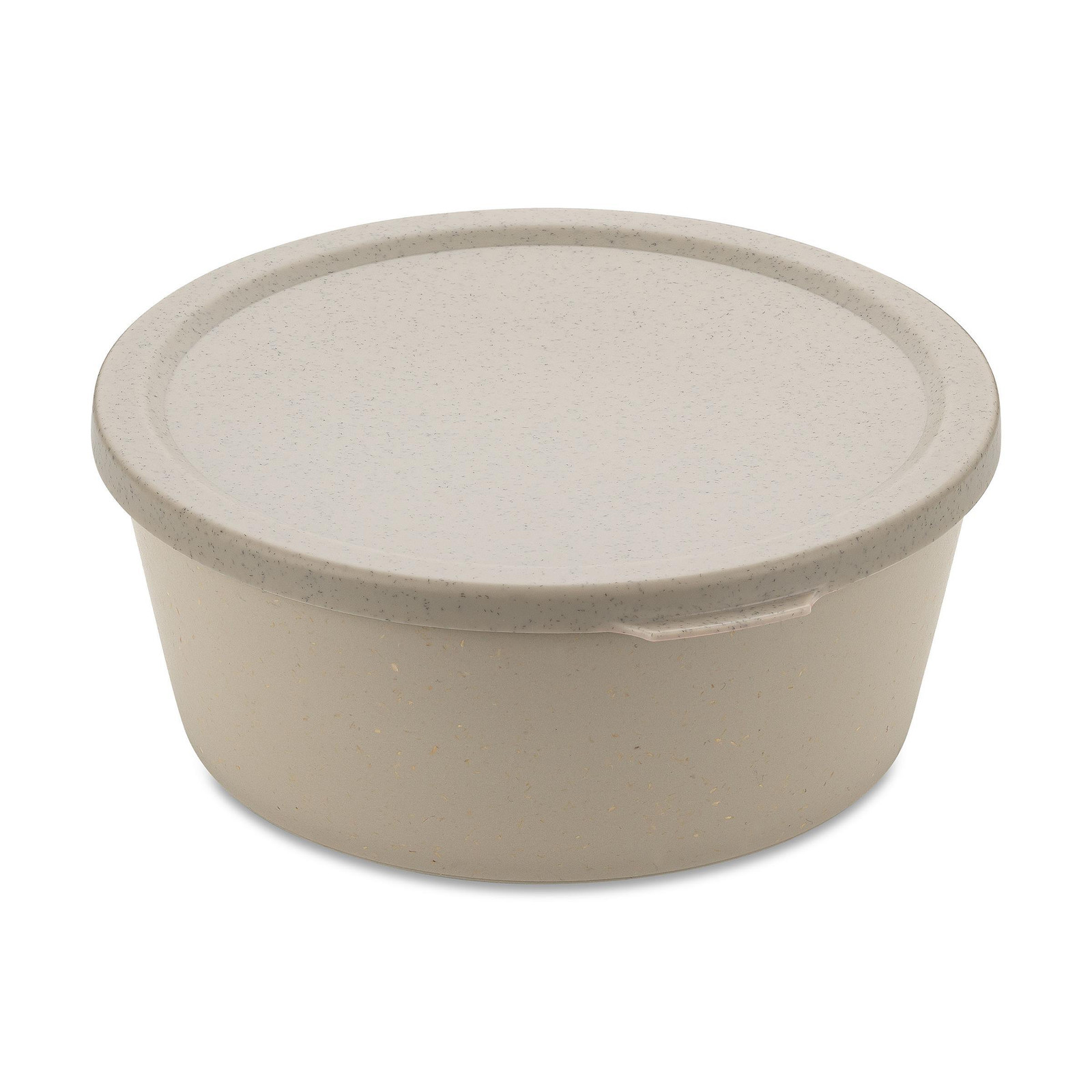 Koziol Connect Bowl 0,4 met deksel, 400 ml, Nature Desert Sand