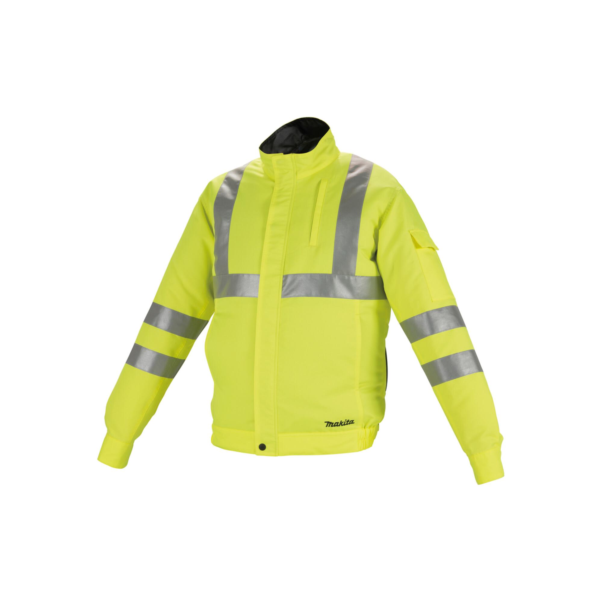 Makita Akku-Warnjacke, gelb Größe 3XL (DFJ214Z3XL))