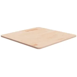 vidaXL Tischplatte Quadratisch 60x60x1,5 cm Eichenholz Unbehandelt