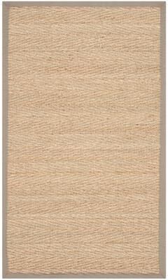 SAFAVIEH Natural Fiber Oceana Herringbone Seagrass Rug