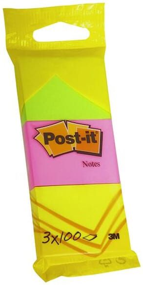 Notes POST-IT 38x51mm neon