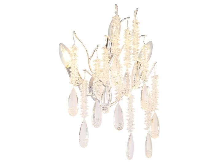 Wandlamp Kinga zilvergrijs Globo - 64141W