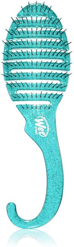 Wet Brush Shower Glitter Dtangler Pink brosse à cheveux pour la douche Teal 1 pcs