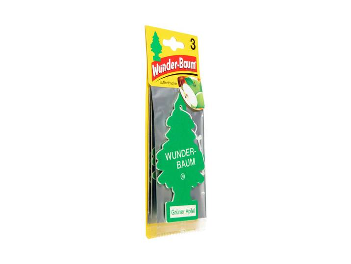 Wunderbaum Lufterfrischer Grüner Apfel 3 Stück