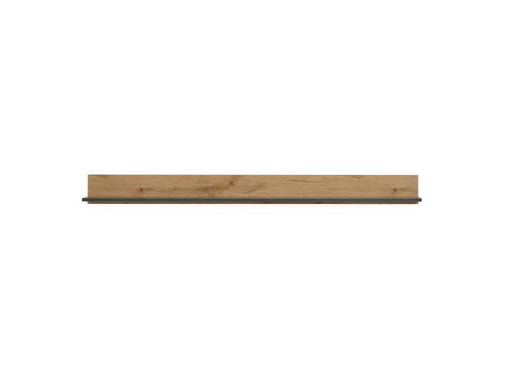 Modante Wandboard, Anthrazit, Eiche Wotan, 170x15x17 cm, Küchen, Küchenmöbel, Küchenregale