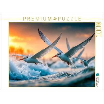 CALVENDO Puzzle Ob sich hier die Fische fangen lassen | 1000 Teile Lege-Größe 64x48cm Foto-Puzzle für glückliche Stunden, Sonstige von , Calvendo