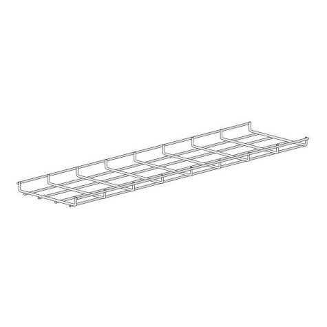 RS PRO Wire basket tray 30X100mm (Kabelkanal, 300 cm) (9124691)