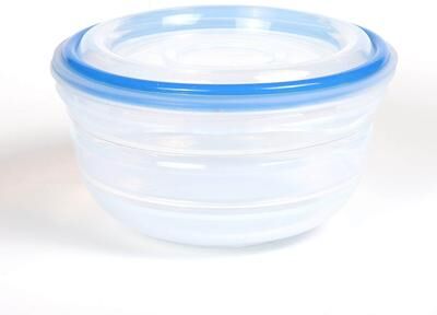 Creative Labs Home Silicone Collapsible Storage Bowl with Lid