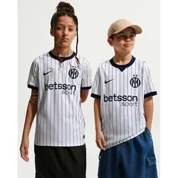 Nike Kinder Fan-Trikots ku.Arm Ki Inter Mailand 2026/27 Stadion Auswärtsspiel Nike Dri-FIT Replika-Fußballtrikot (ältere Kinder), Größe S in Schwarz Schwarz