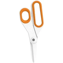 Slice, Schere, 10545 Universalschere Linkshänder, Rechtshänder 198 mm Orange, Weiss (19.80 cm)