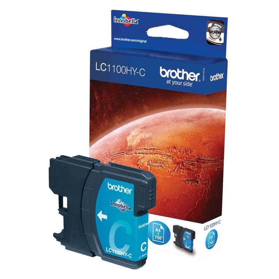 Brother In Cyan High Capacity Pages (LC-1100HYC)