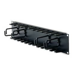 APC APC Patchkabel Organizer 2HE schwarz Kabelmanagementtafel AR8427A