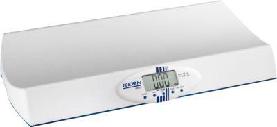Babywaage KERN MBD 20K-2S05, Hold-Funktion, Differenzfunktion, Kunststoff-Liegefläche, Auto-Off, kg/lb, B 597 x T 350 x H 74 mm, weiß, 5er-Set