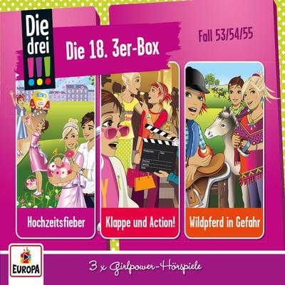 Die 18. 3er-Box (Folgen 53-55) - Hartmut Cyriacks,Peter Nissen, Audio, 4064066685188