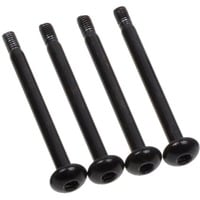 NexXxos Lüfterbefestigungsschraube M3 x 35mm, Schrauben-Set schwarz, 4 Stück