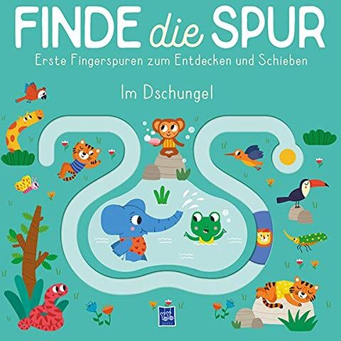 Finde die Spur - Im Dschungel: Erste Fingerspuren zum Entdecken und Schieben - Preis vom 17.10.2026 19:25:27 h