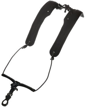 Balam Back Strap Premium L-Black B noir