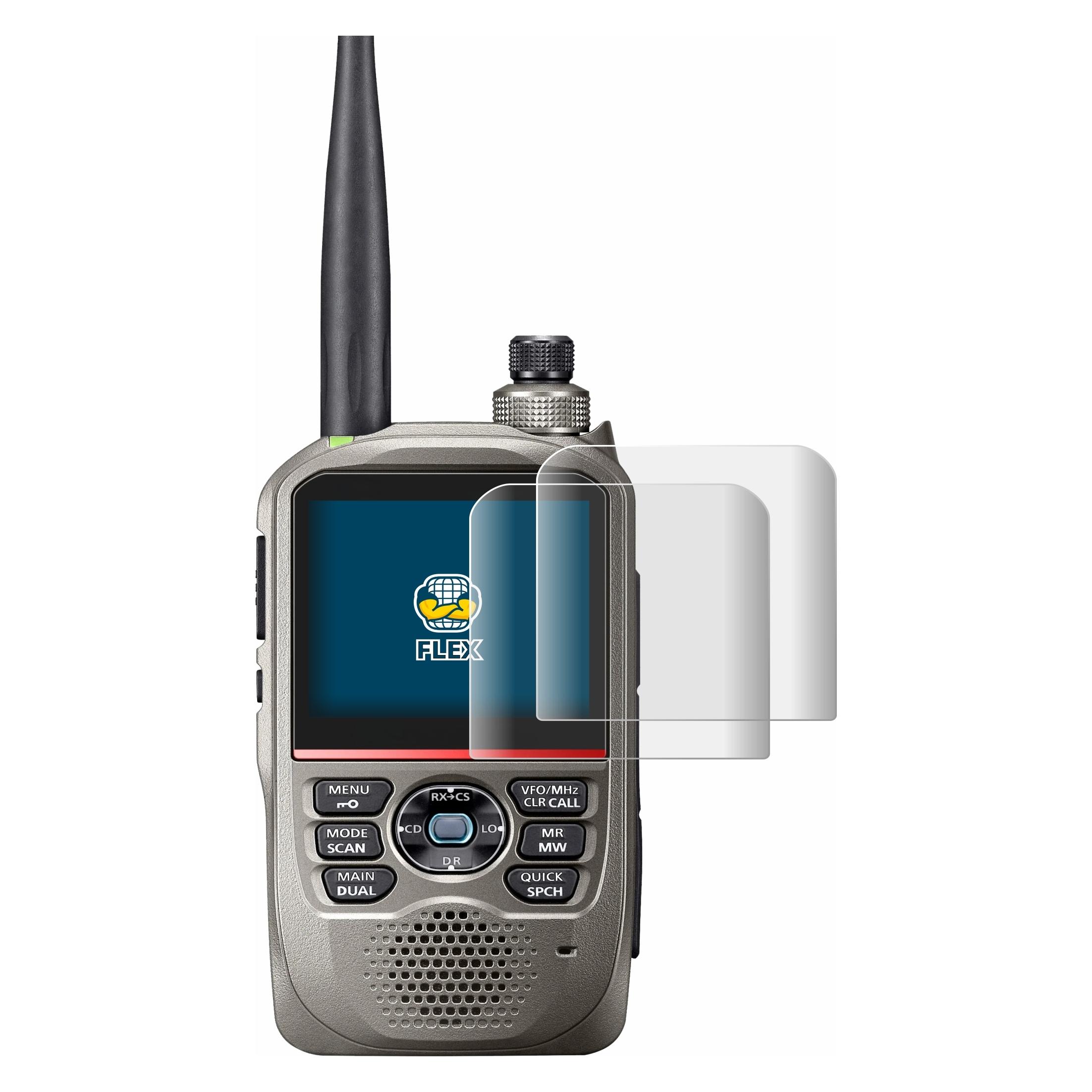 Brotect Fullscreen für Icom ID-52E PLUS 60. Jahrestag Edition Schutzfolie Displayschutz Folie Klar (5164200)