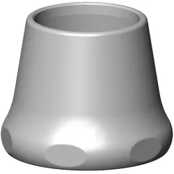 Dornbracht Haube Ersatzteile 092102055 24 x 29 x 30 mm Dark Platinum gebürstet 092102055-99