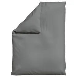 Bettdeckenbezug Woven Satin Grau ca. 155x220cm
