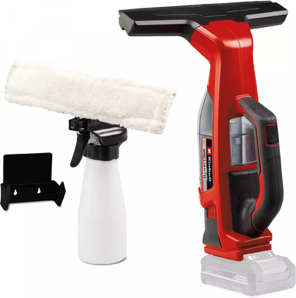 Einhell BRILLIANTO - Nettoyeur de vitres à batterie - aspire résidu humide - SANS BATTERIE NI CHARGEUR