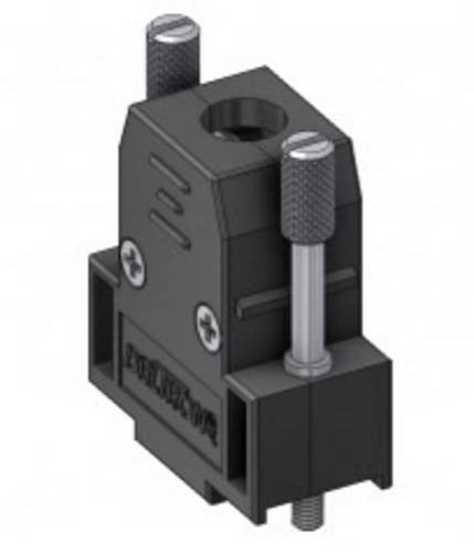 Deltron Connectors CTL09UN4 D-SUB Gehäuse Polzahl: 9 Plastik 180° Schwarz 1St.
