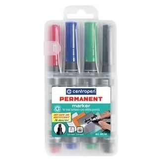 Centropen Set mit Permanentmarkern 8516/4S (4x) (56517510)