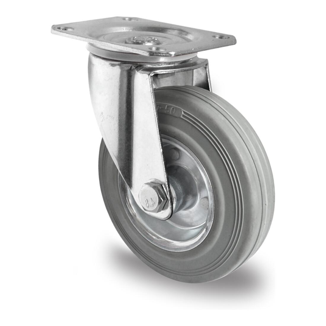 CASCOO Lenkrolle ø 200 mm Serie SWR2 Rollenlager (SPP58W0200SWR2R0N)