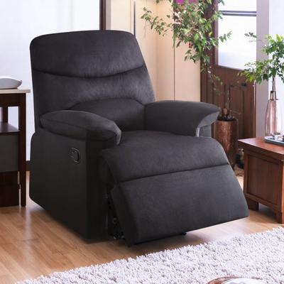 Motion Recliner with Comfortable Cushioned Seating, Versatile Modern Design for Living Room, Bedroom & Home Office