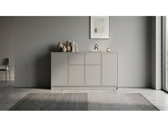 Graues Sideboard nach Maß Premium Dekore Grau