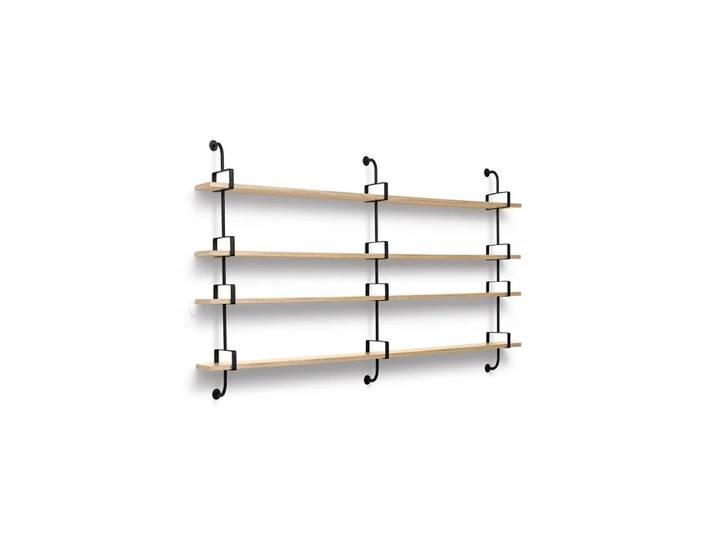 GUBI Demon Wandregal 4 plan Oak, 215cm