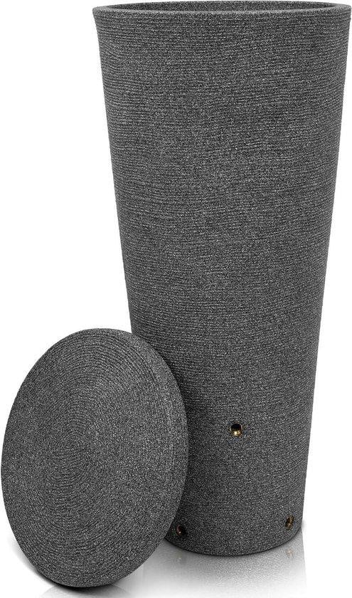 YourCasa Regenton Donkergrijs 120 Liter