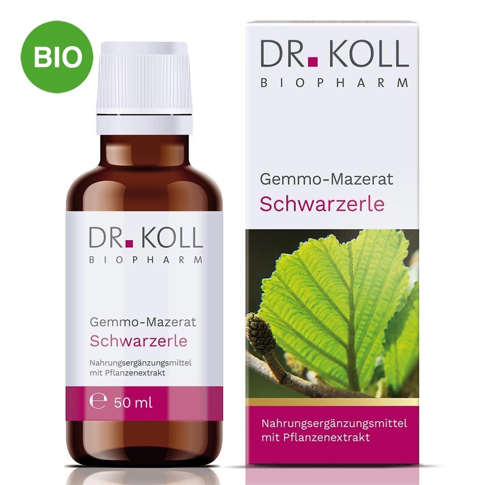 Dr. Koll Biopharm GmbH Dr. Koll Gemmo-Mazerat Schwarzerle Tropfen 20059863