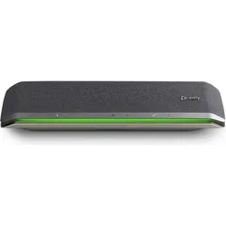 HP Poly Sync 60 Freisprechtelefon, Konferenzgerät, Grau, Silber, Schwarz