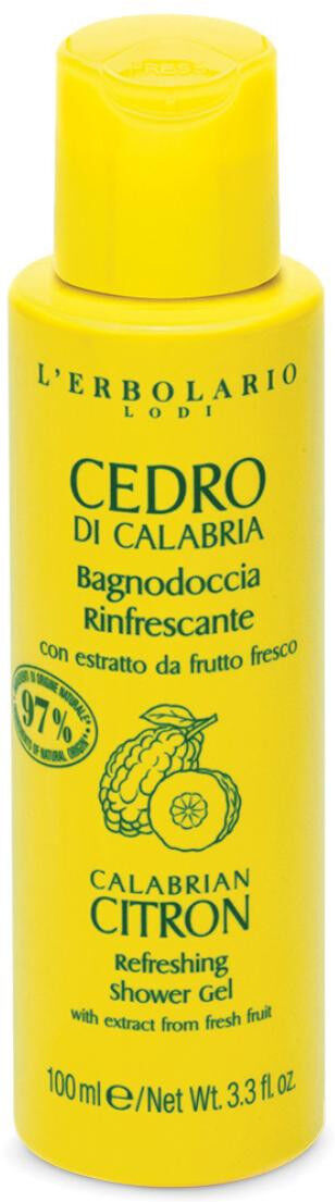 L'Erbolario Cedro di Calabria - Bagnoschiuma Rinfrescante, 100ml