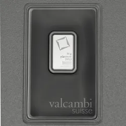 Platinbarren 10g VALCAMBI (Pt)