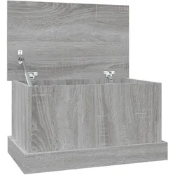 vidaXL Truhe Grau Sonoma 50x30x28 cm Holzwerkstoff