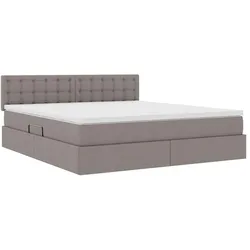 vidaXL, Bett, Mina Buttons (160 x 200 cm)