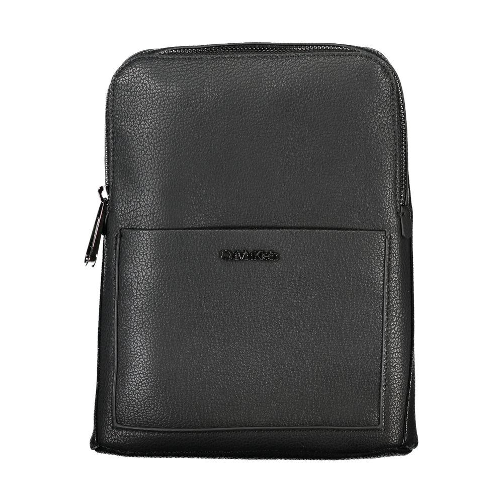 Geribbelde Leren Schoudertas K50k507376