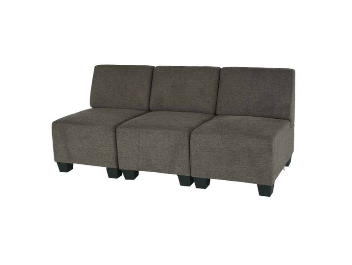 MODULAR 3-SITZER SOFA Braun