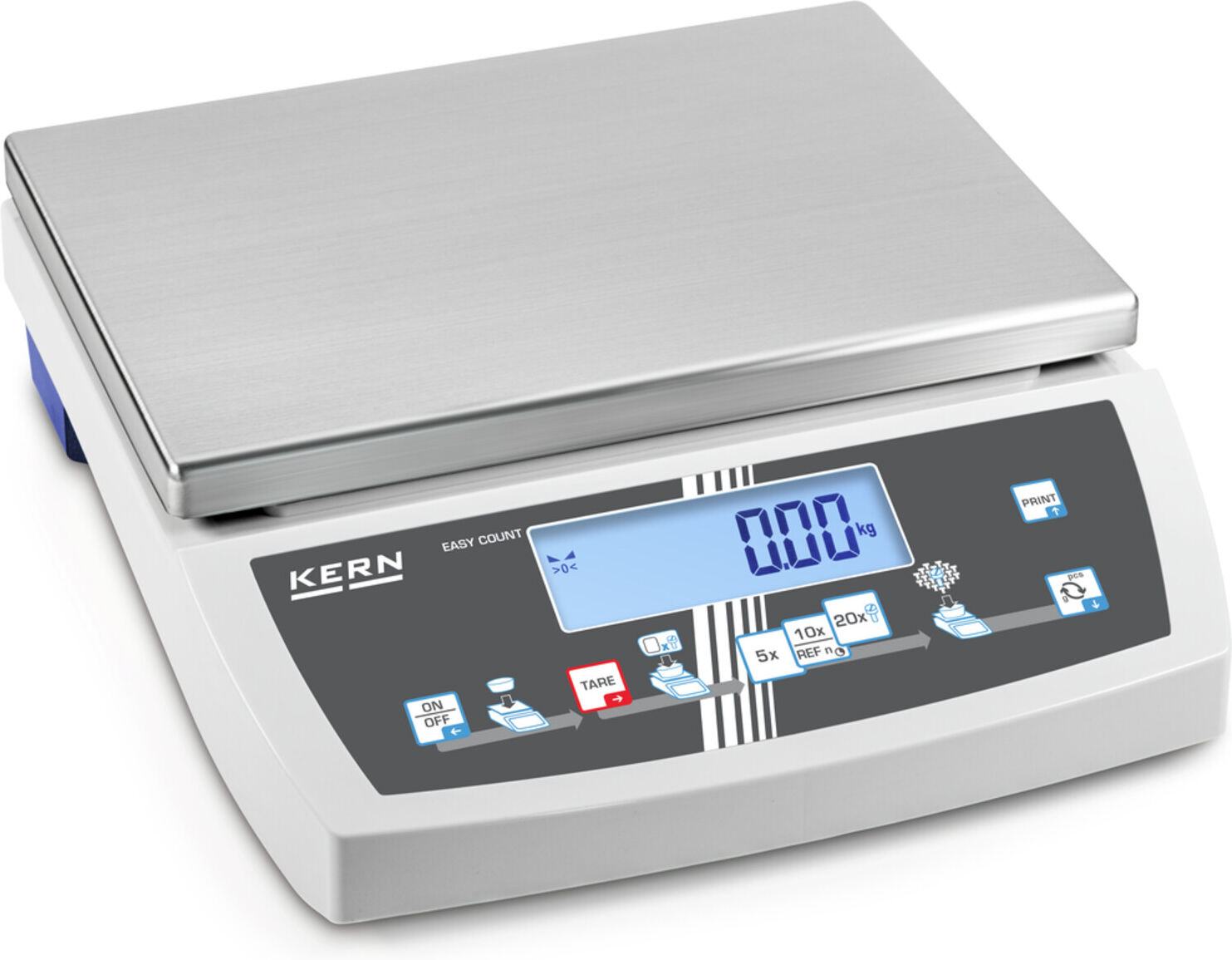 Kern Zählwaage CKE 6K0.02, Wägebereich 6000 g, Ablesbarkeit 0,02 g ; KERN & Sohn (CKE 6K0.02+C)
