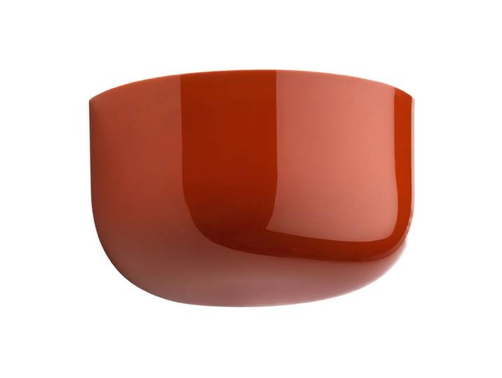 Flos Bellhop Wall Up Wandleuchte Brick red