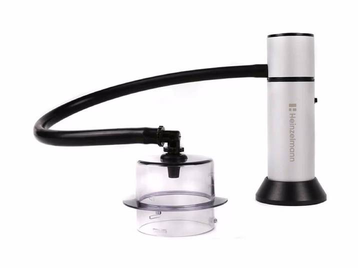 Heinzelmann HM-SG01 Smoker – Diverse Küchenutensilien – schwarz / weiss