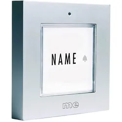 Modern-Electronics, Klingel + Türsprechanlage, m e modern electronics Funkklingel Sender mit Namensschild (Funk)