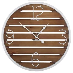 WANDUHR Tannenholz dunkler holzfarbton Arriaga