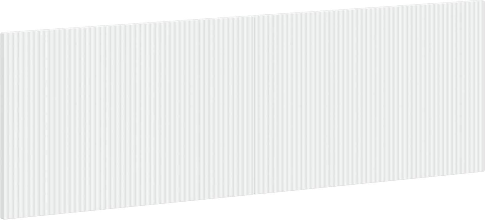 vidaXL Tête de lit murale ARNHEM Blanc Bois d'ingénierie