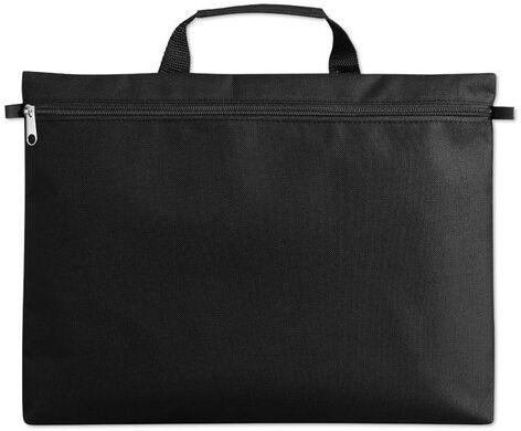 Porte-documents publicitaire AMANTA PET PVC noir