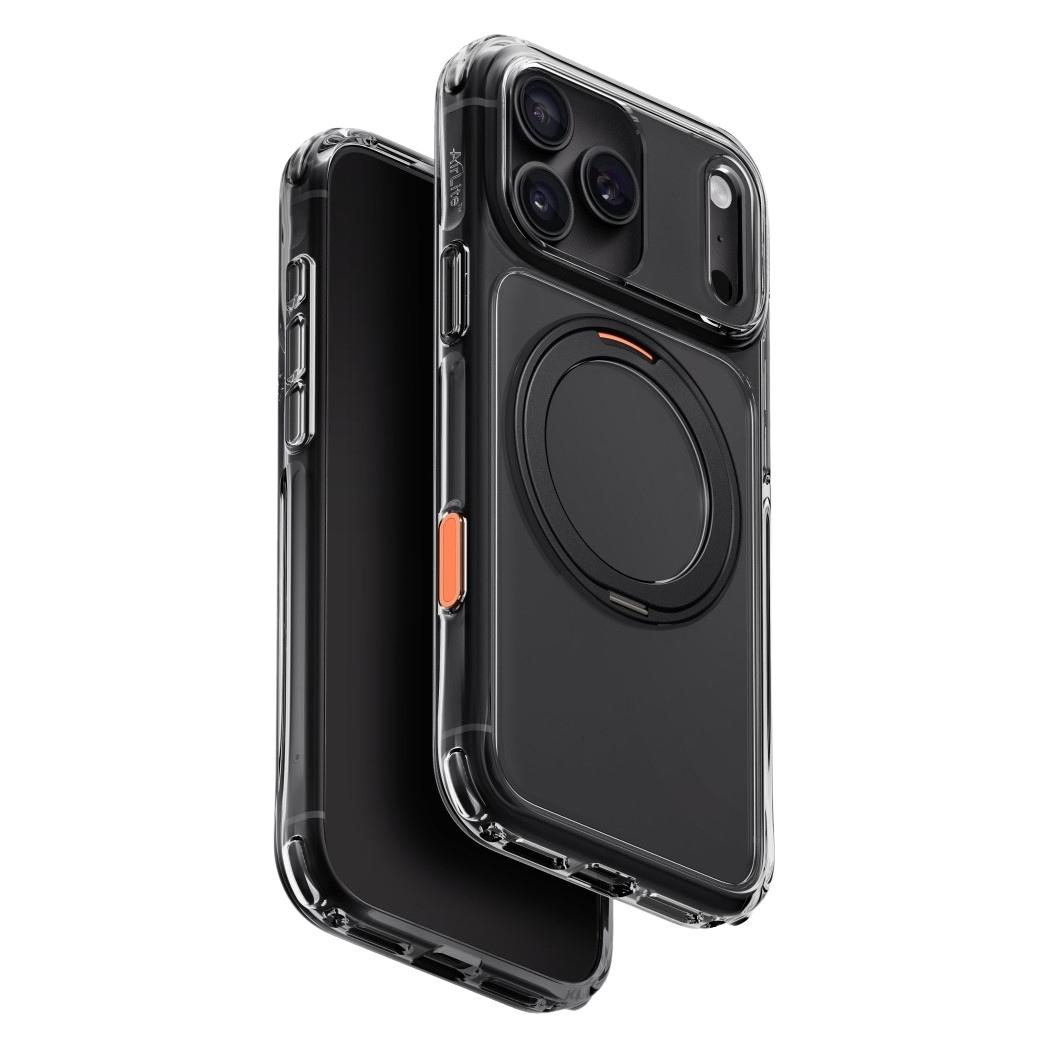 Uniq Case Swivix for iPhone 18 Pro Max / 17 Pro Max 360 Rotating Kickstand black (Apple iPhone 17 Pro Max, Apple iPhone 18 Pro Max) (76665932)