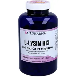 L Lysin 500 mg