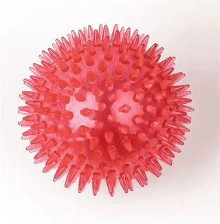 Inspire Essentials Squeaky Chew Ball Dog Toy For Teeth Cleaning And Training e l 11cm